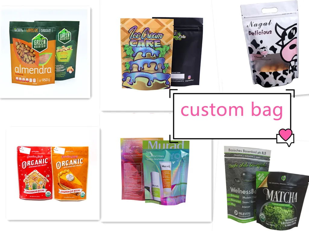 10 by 15 Pressure Sealing Stand up Weed Tobacco Cigar Pouch Plastic Food Packaging Mylar Laser Shiny Holographic Bag with Zipper