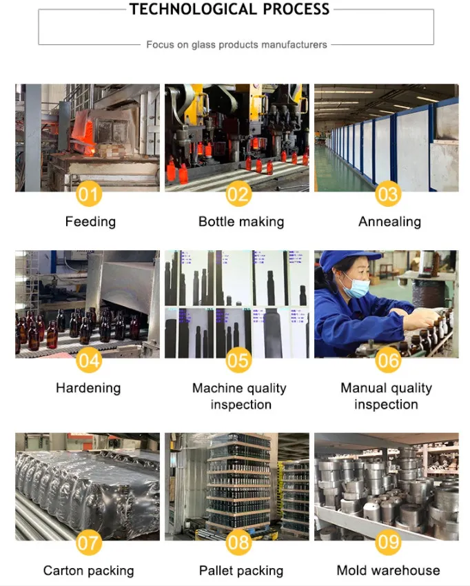 100ml 150ml 200ml 280ml 380ml Square Glass Bottle Sealed Cans Honey Packaging Pickles Bottles Canned Jar with Metal Screw Lid