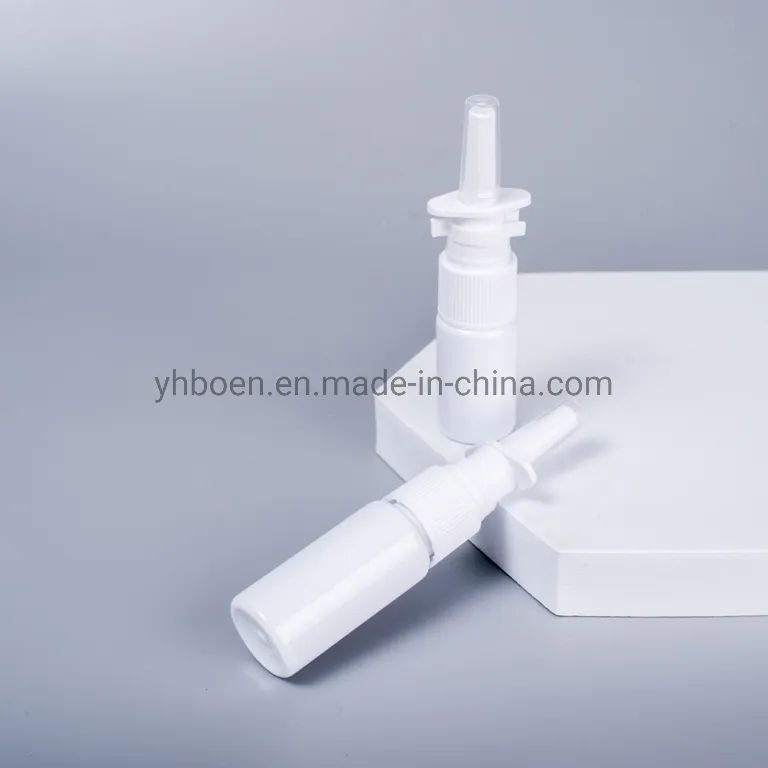 10ml 20ml 30ml Plastic Nasal Spray Bottle Medicinal Packaging