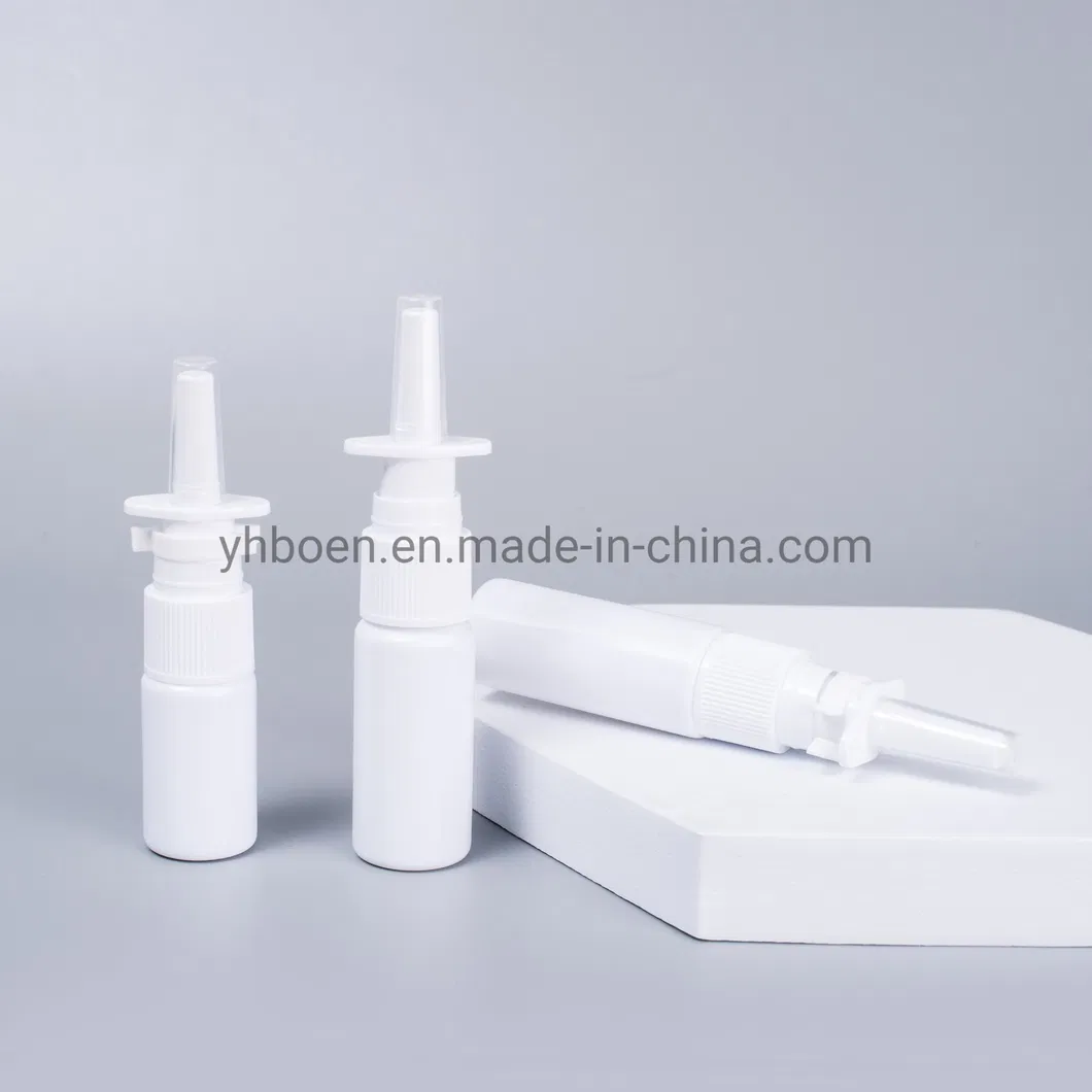 10ml 20ml 30ml Plastic Nasal Spray Bottle Medicinal Packaging