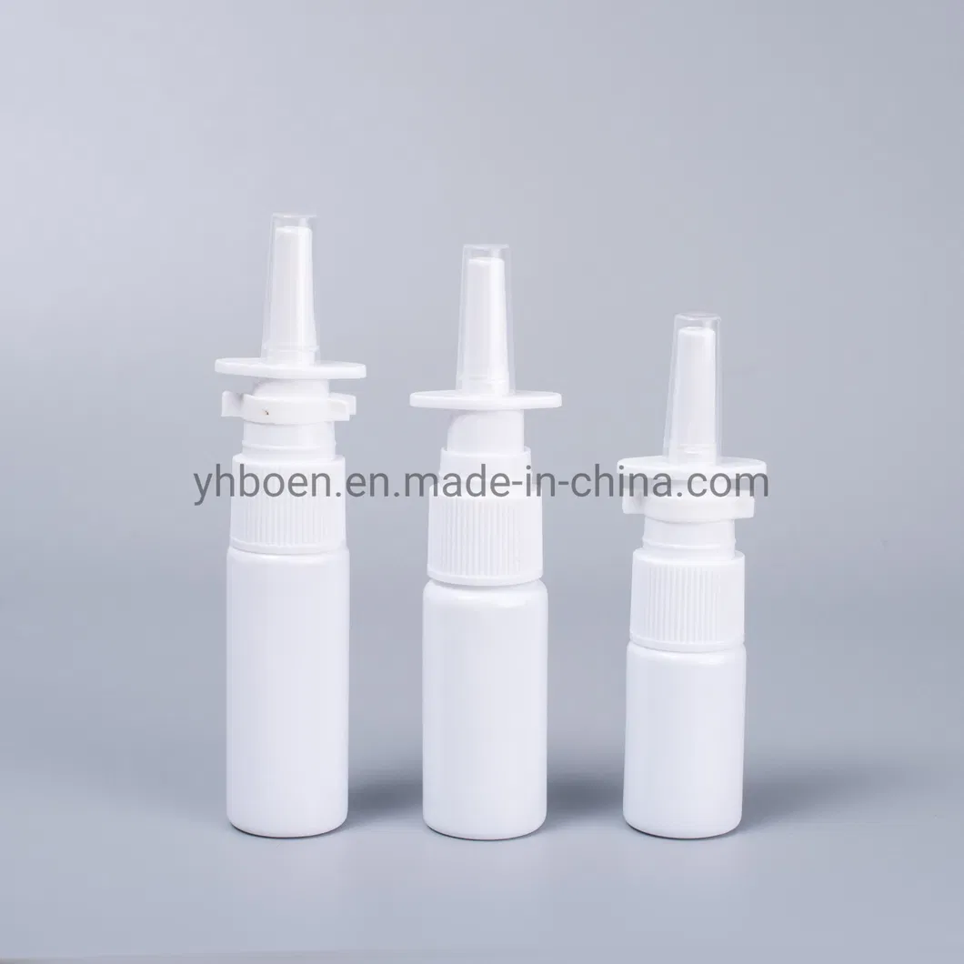 10ml 20ml 30ml Plastic Nasal Spray Bottle Medicinal Packaging