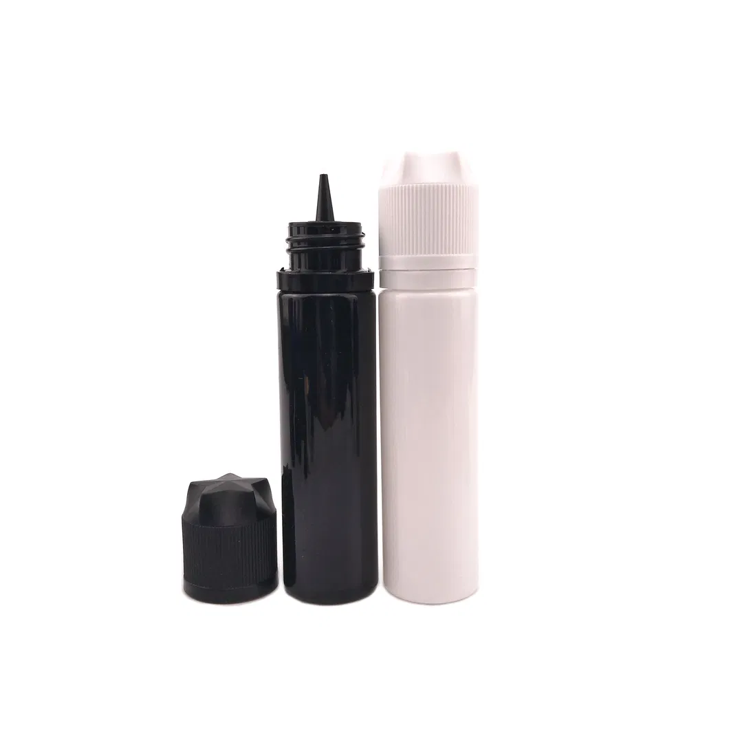 10ml Soft Black PE Bottles for E-Liquid Pet E Liquid Eye Drops Dropper Gorilla Plastic Bottle with Screw Childproof Cap