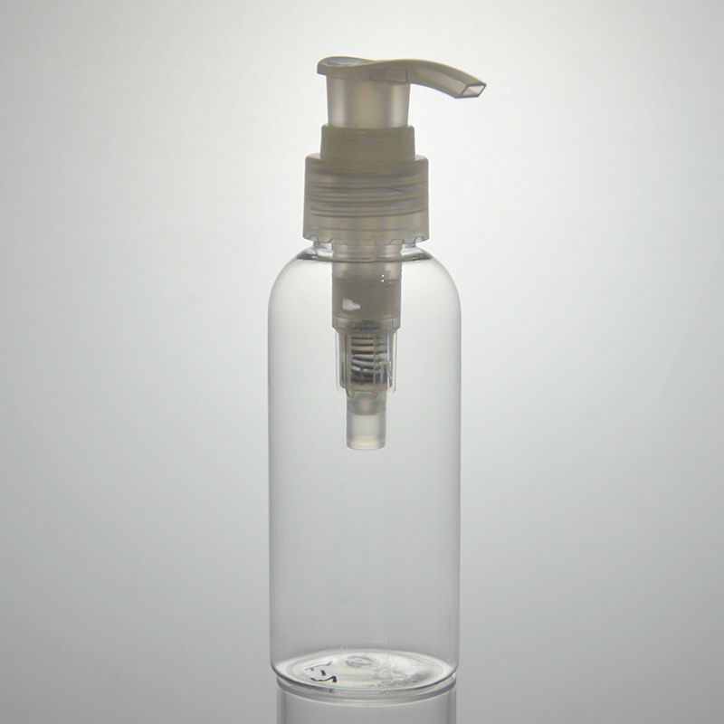 115ml 4oz Clear Cosmo Round Bullet Round Plastic Pet Bottles Mist Spray Bottles