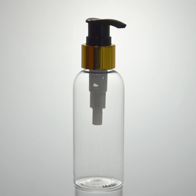 115ml 4oz Clear Cosmo Round Bullet Round Plastic Pet Bottles Mist Spray Bottles