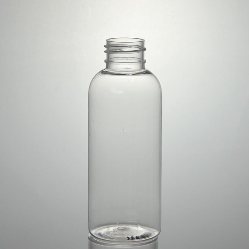 115ml 4oz Clear Cosmo Round Bullet Round Plastic Pet Bottles Mist Spray Bottles