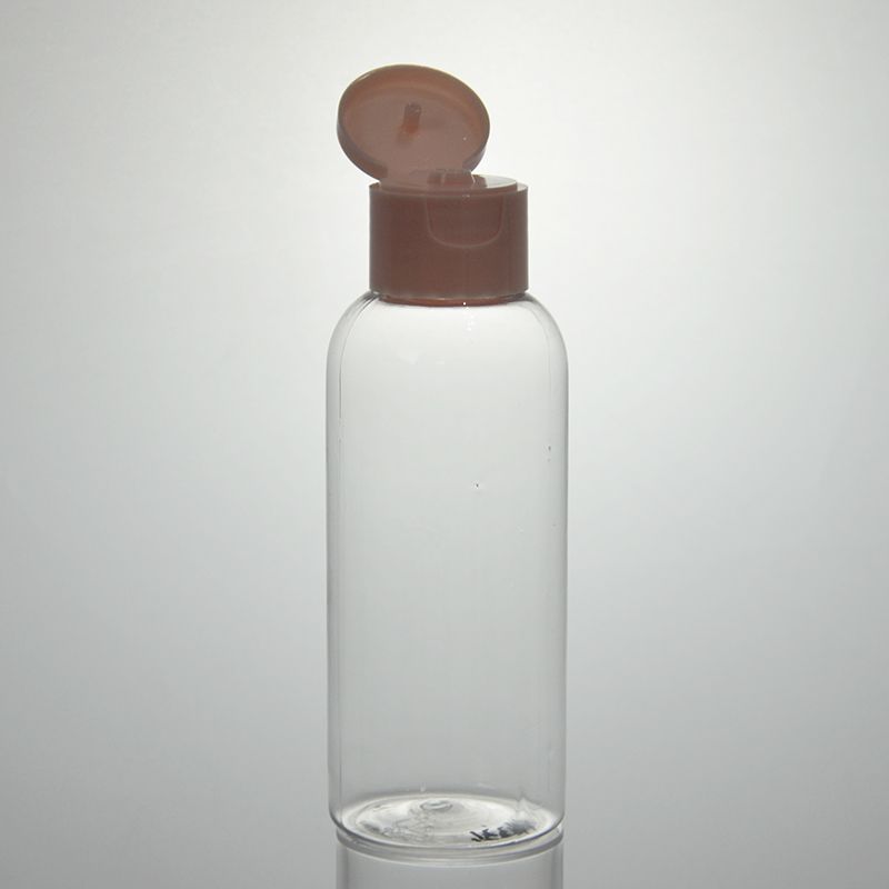 115ml 4oz Clear Cosmo Round Bullet Round Plastic Pet Bottles Mist Spray Bottles