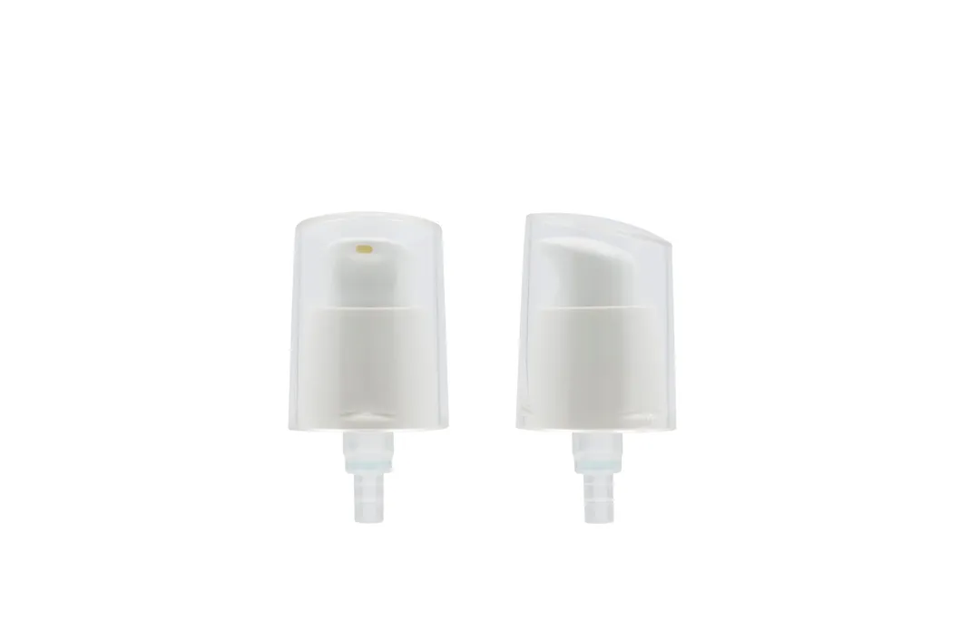 18mm Elsctroplating Cosmetic Bottles Plastic Lotion Pump Skincare Dispenser