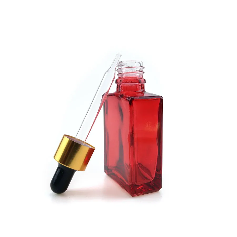 1oz 2oz 30ml Essential Oil Glass Dropper Bottle Serum Blue Amber Glass Boston Tincture Dropper Bottles Essential Oil Bottle