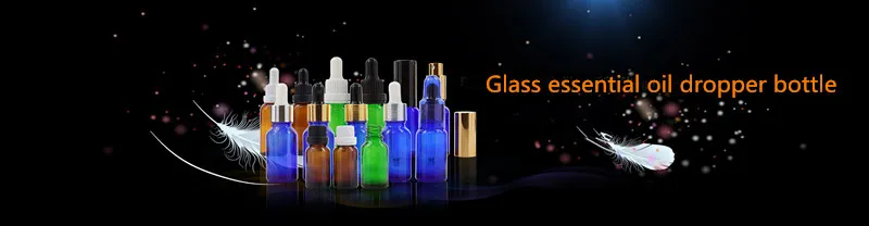 1oz 2oz 30ml Essential Oil Glass Dropper Bottle Serum Blue Amber Glass Boston Tincture Dropper Bottles Essential Oil Bottle