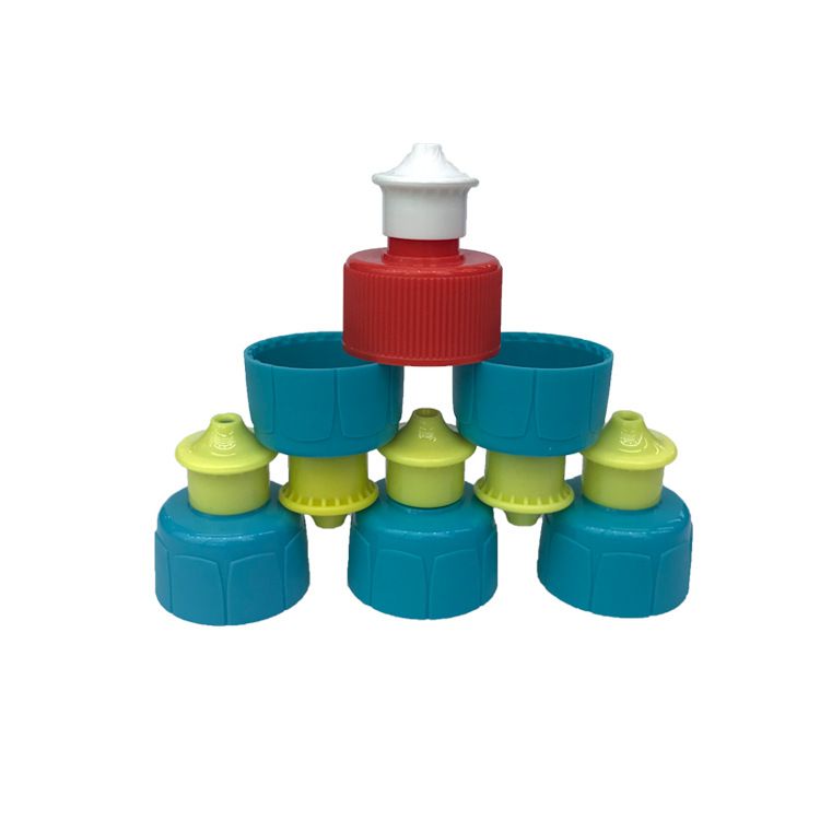 2021 Fast Shipping Non Spill Dishwashing Liquid Bottle 28/410 Colorful Push Pull Cap