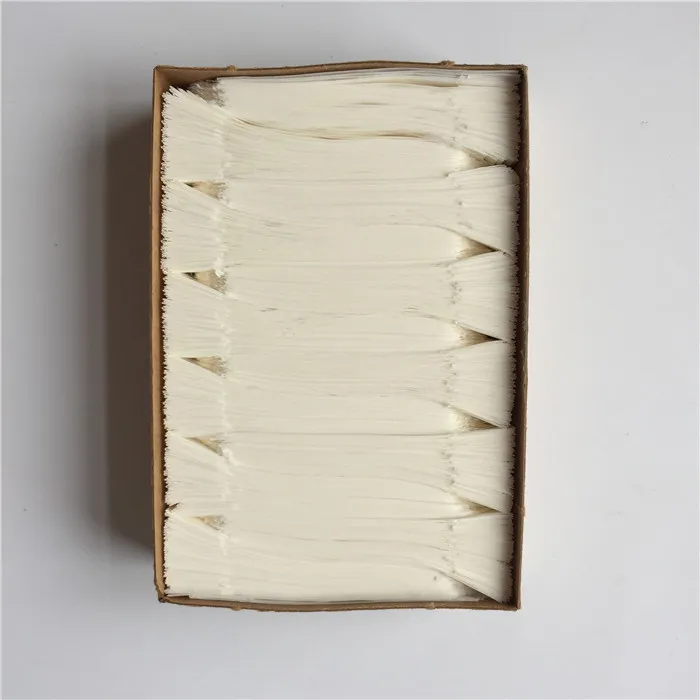 24 mm Skinny Vellum Glassine White Stamp Wax 600 Paper Bags