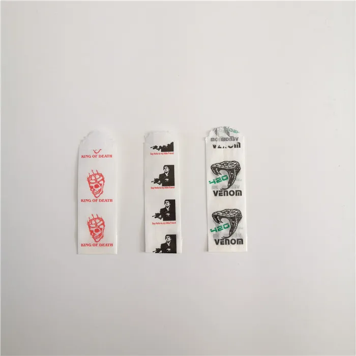 24 mm Skinny Vellum Glassine White Stamp Wax 600 Paper Bags