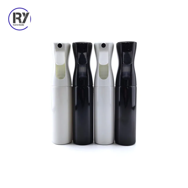 250ml 500ml Empty Plastic Pet Spray Bottles with Trigger Spray Head for Hair Care Cleaner Detergent