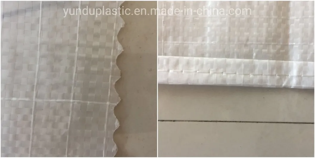 25kg Laminated Polypropylene Plain PP Woven Bag 50kg Sack for Food PP Woven Bag Manufacturer