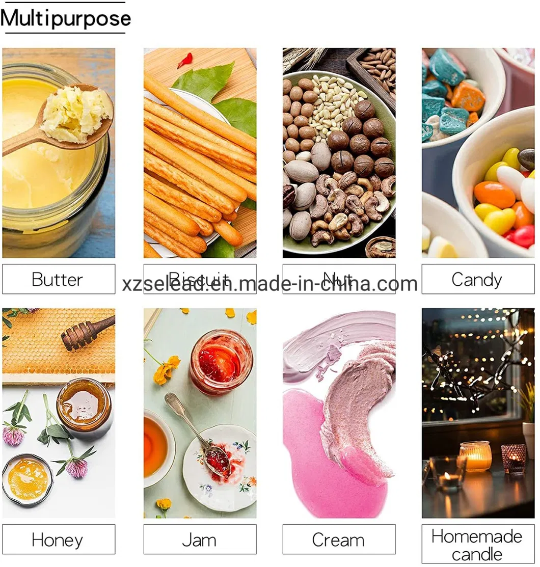 25ml 30ml 50ml Mini Honey Jar Small Round Glass Jam Jars Glass with Lid Storage Pickles Jar for Food