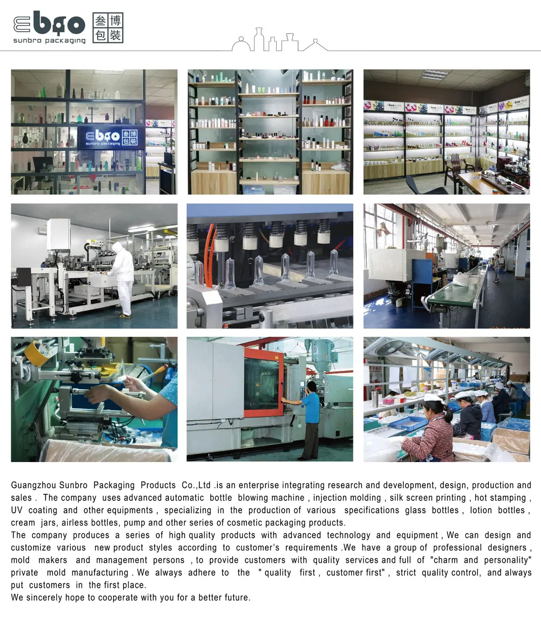 30ml PETG Plastic Essence Bottle Dropper Cosmetic Packaging