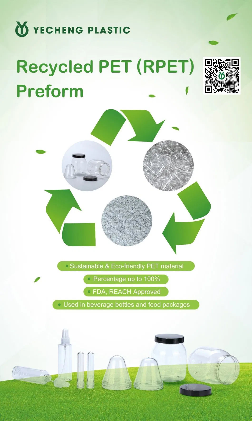 30mm 19g Pet Preform for Cosmetic Bottle Packaging Perfume Bottle Water Bottle High Class China Factory Price 3025