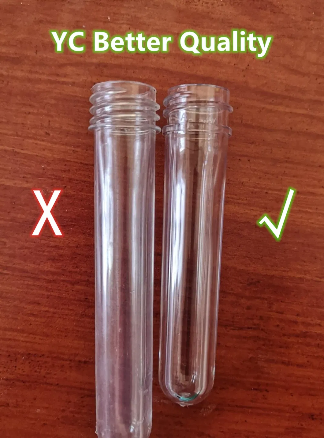 30mm 19g Pet Preform for Cosmetic Bottle Packaging Perfume Bottle Water Bottle High Class China Factory Price 3025