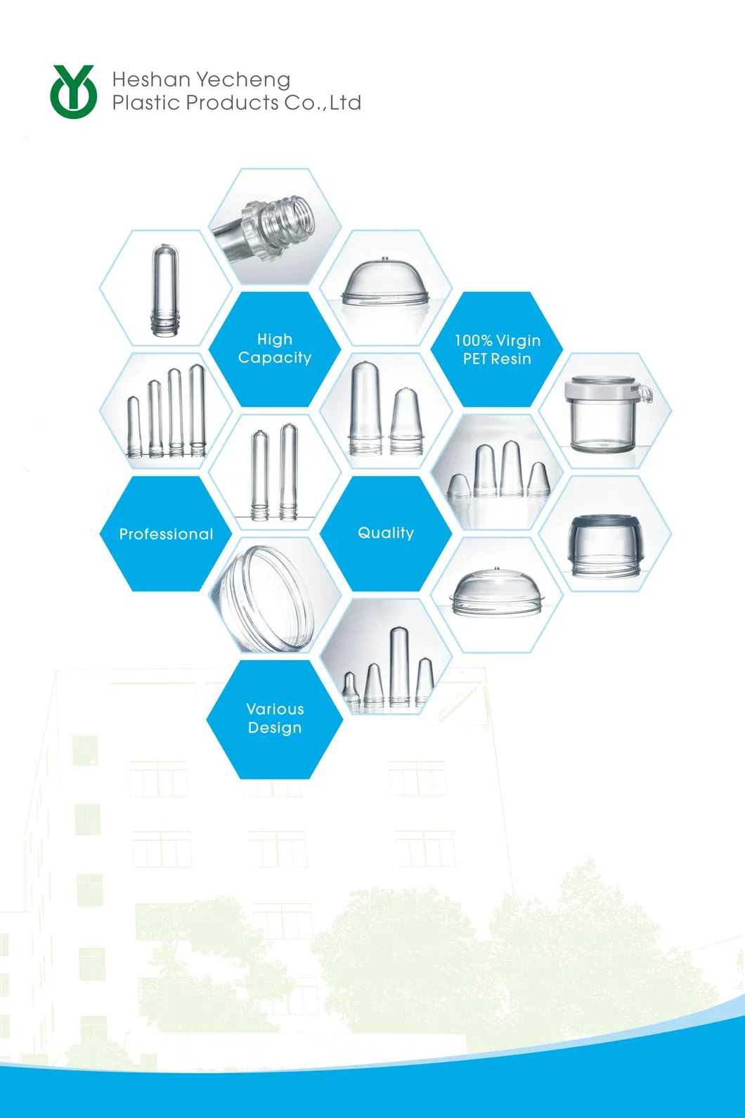 30mm 19g Pet Preform for Cosmetic Bottle Packaging Perfume Bottle Water Bottle High Class China Factory Price 3025