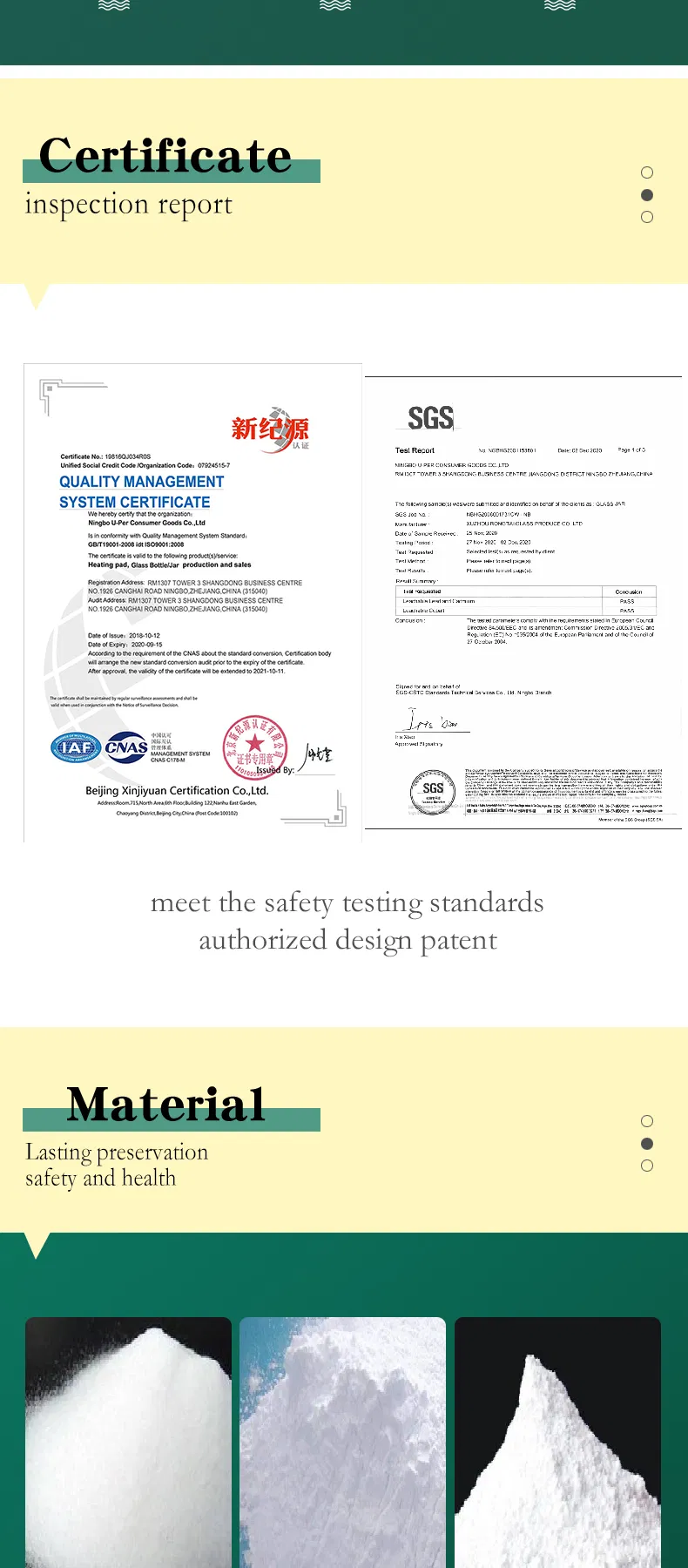 335ml Glass Bottle with Screw Cap for Beverage Packing