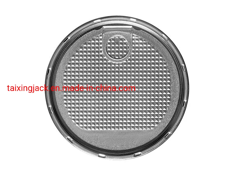 401# 99mm Tinplate Cricle Peel off End for Milk Powder Can Lid