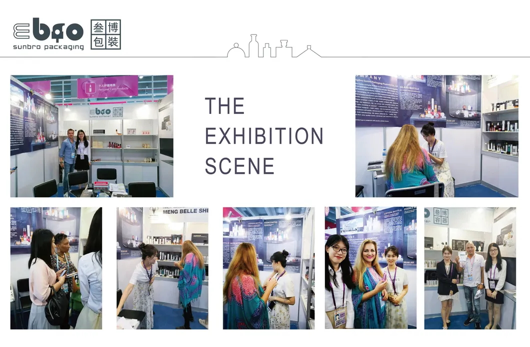 50ml/100ml/150ml Pump Plastic Coating Cosmetic Packaging Lotion Bottle.