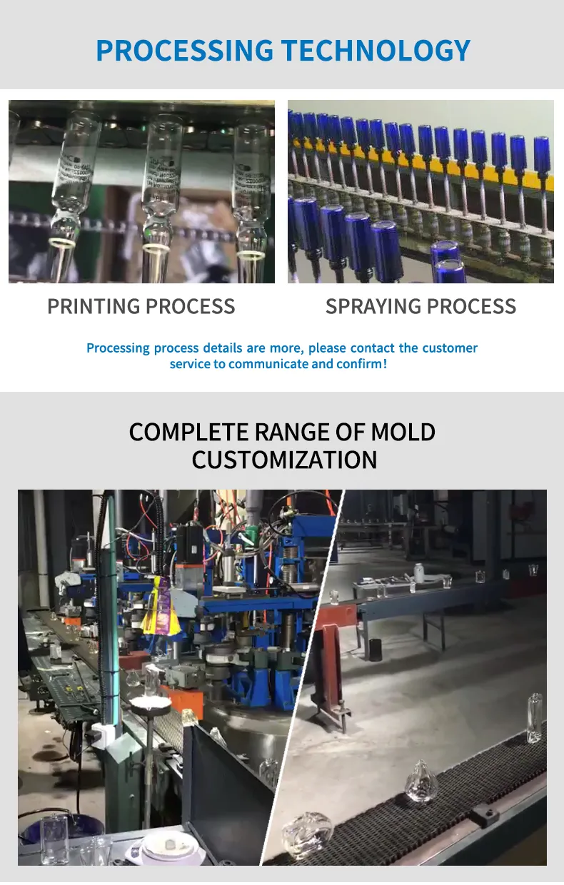 50ml Essence Glass Bottlecosmeticstock Solutionessential Oilsub-Bottling Manufacturers Spot Wholesaleglass Bottle