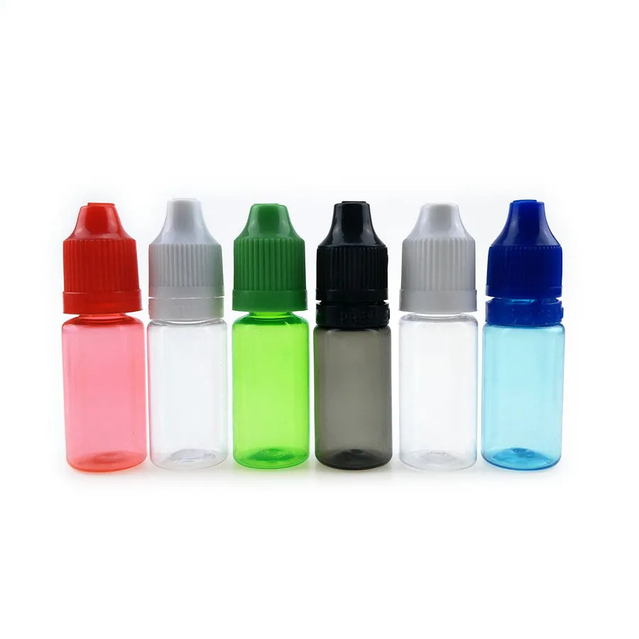 50PCS 5ml 10ml Empty Eye Drop Bottle Squeezable Eye Liquid Dropper Bottles