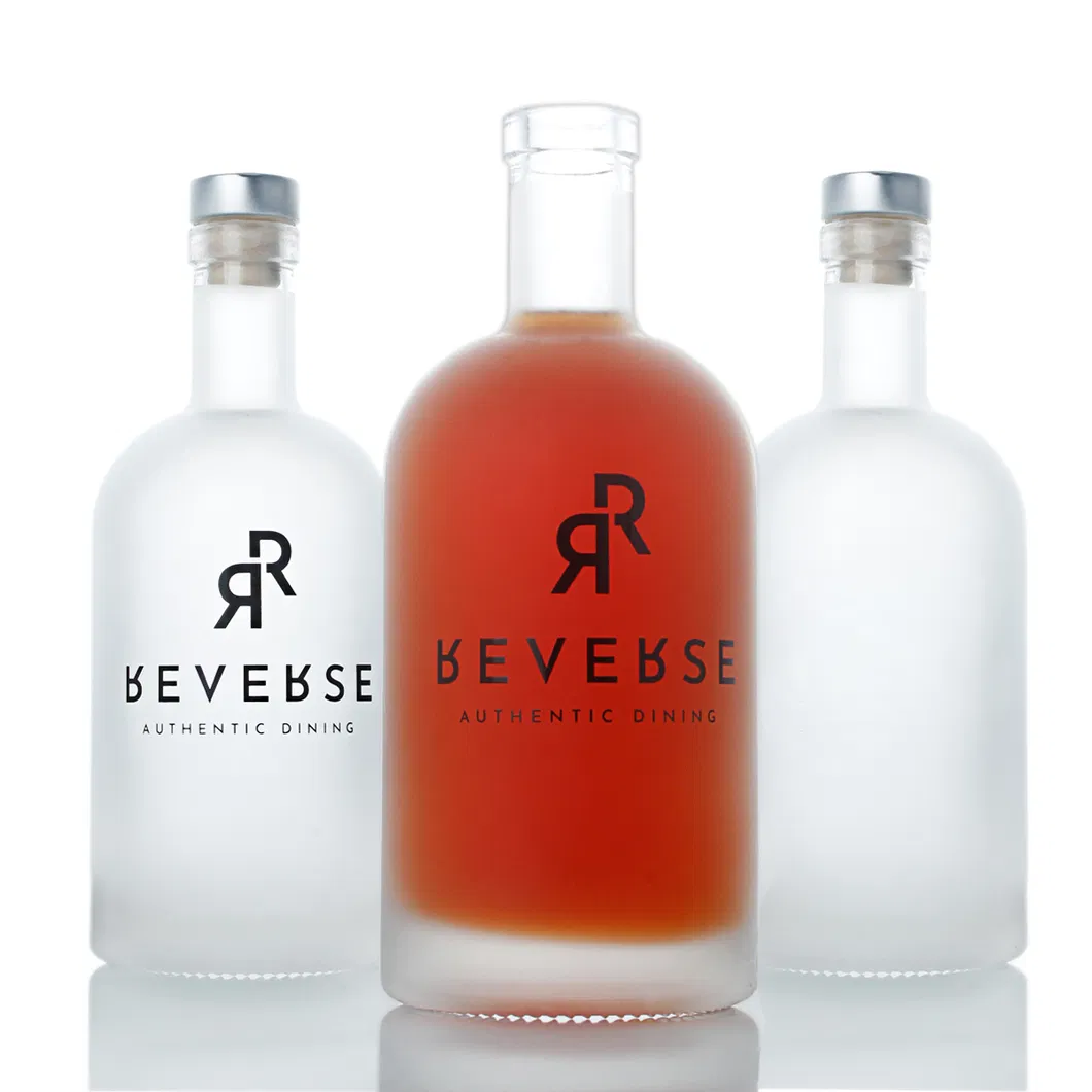 750ml Oslo Gin Whisky Vodka Spirit Glass Bottle for Liquor