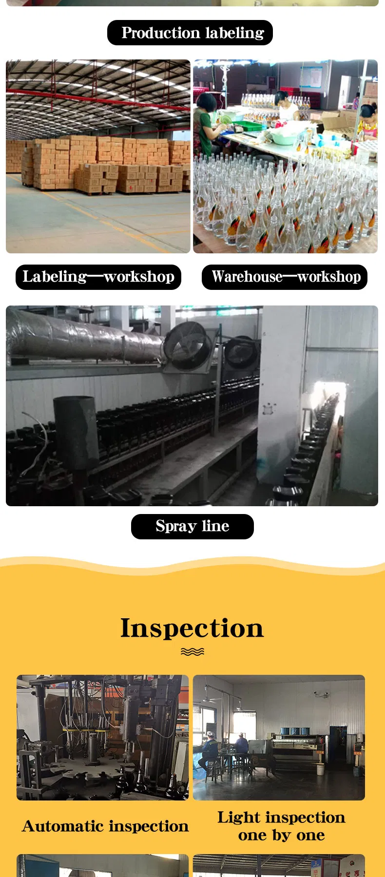 760ml Flint Glass Liqueurs Packing Bottle with Cork