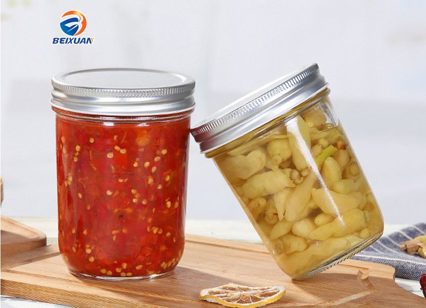 80ml 2oz High Quality Cheap Price Caviar Glass Jar Sealed Jam Jar/Glass Bottle for Food