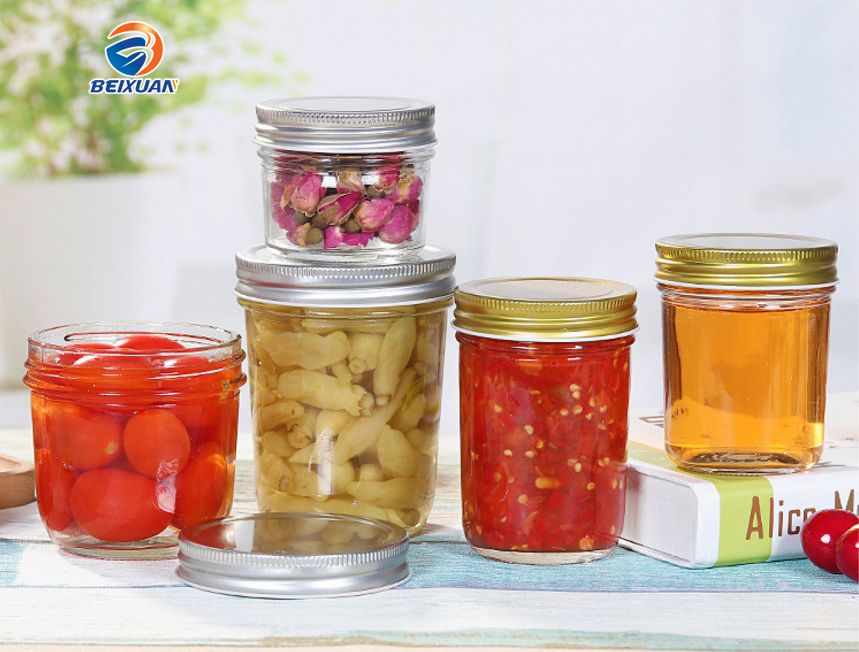 80ml 2oz High Quality Cheap Price Caviar Glass Jar Sealed Jam Jar/Glass Bottle for Food