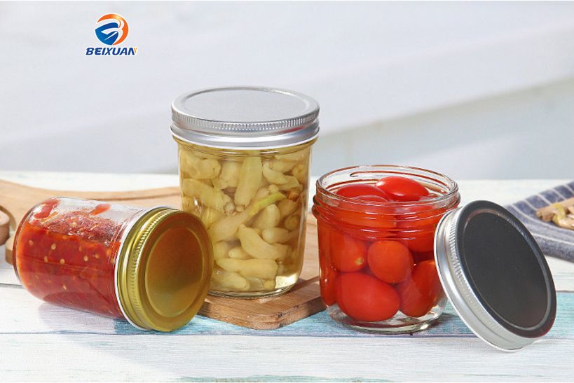 80ml 2oz High Quality Cheap Price Caviar Glass Jar Sealed Jam Jar/Glass Bottle for Food