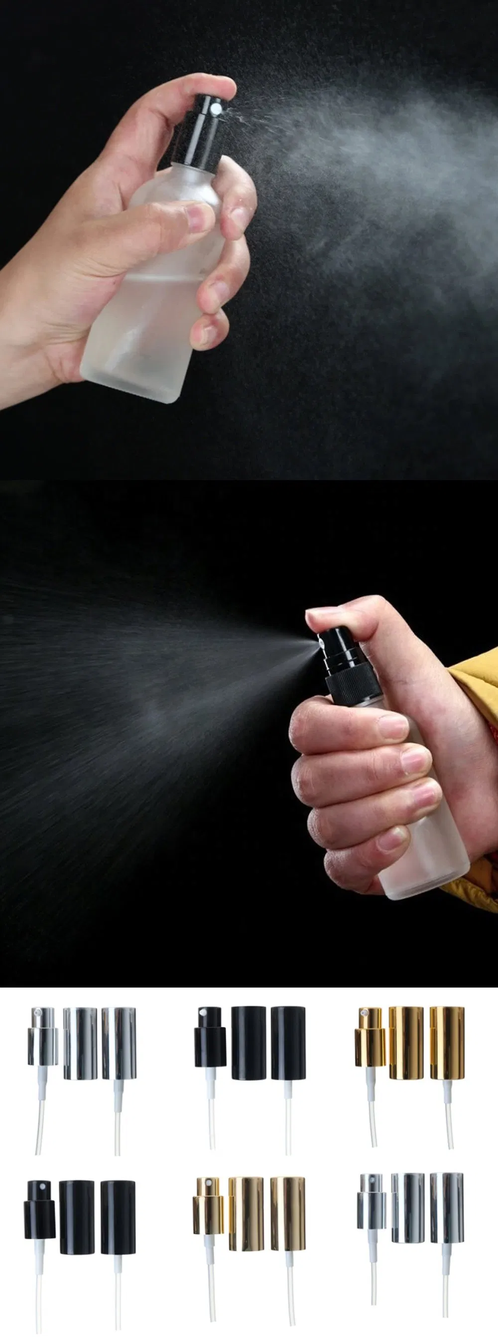 Aluminum Perfume Spray Cap Fea15 Perfume Crimp Spray Pump Fine Mist Sprayer