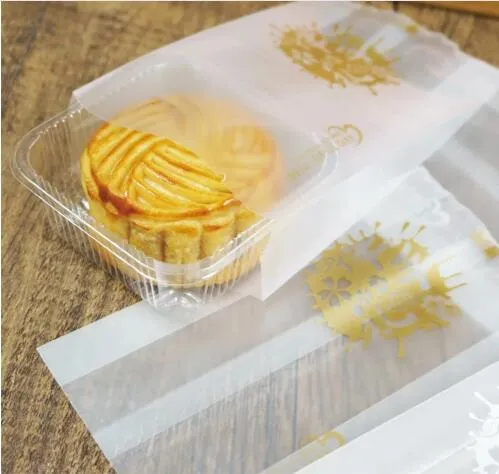 Auto Plastic Packing Bag Food Laminated Foil Pouch Customized Mooncake Packing