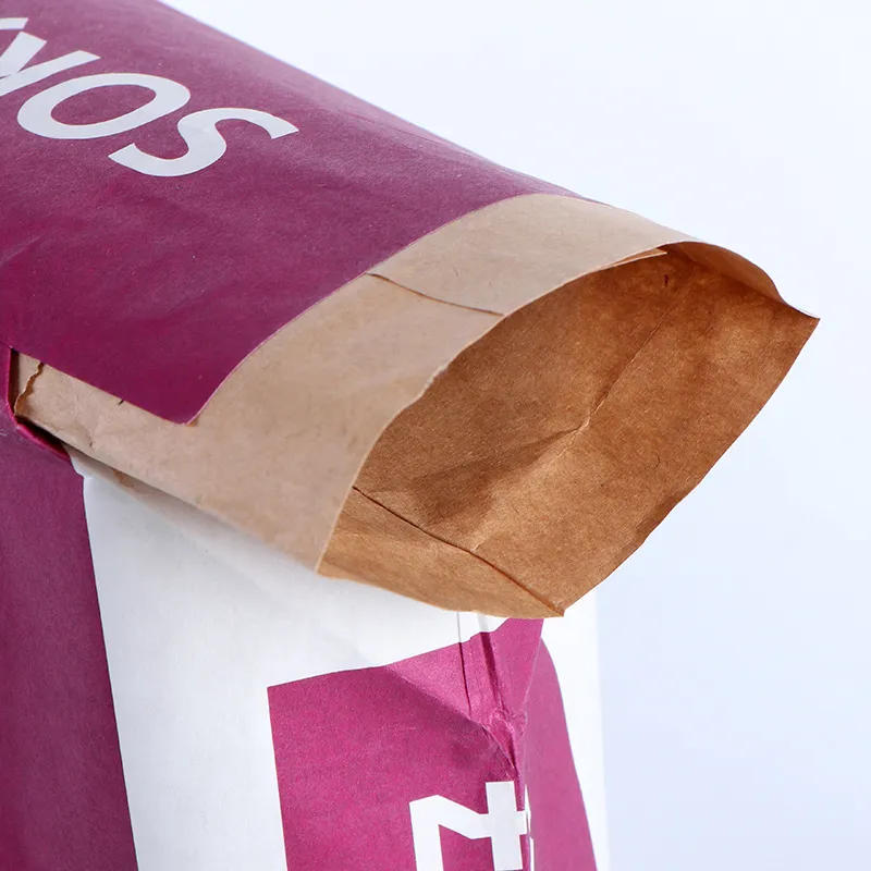 Automatic Filling Kraft Paper BOPP Laminated Paper Ceramic Tile Glue Cement Valve Bags