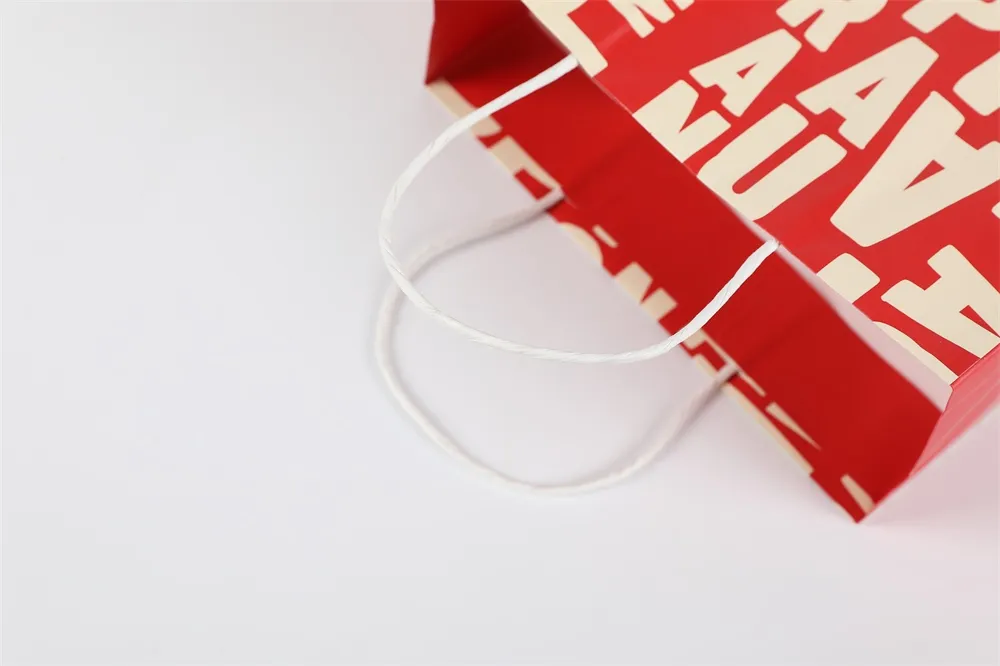 Biodegradable Paper Shopping Bags with Handle Manufacturers