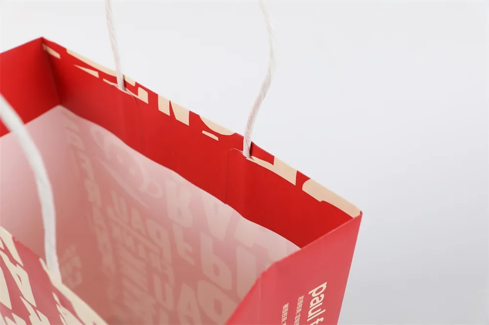 Biodegradable Paper Shopping Bags with Handle Manufacturers