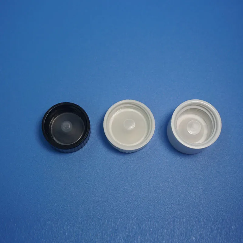 Black Phenolic Cap 20-400 Screw Cap with PE&Cone Shaped Liner Septa for Vials