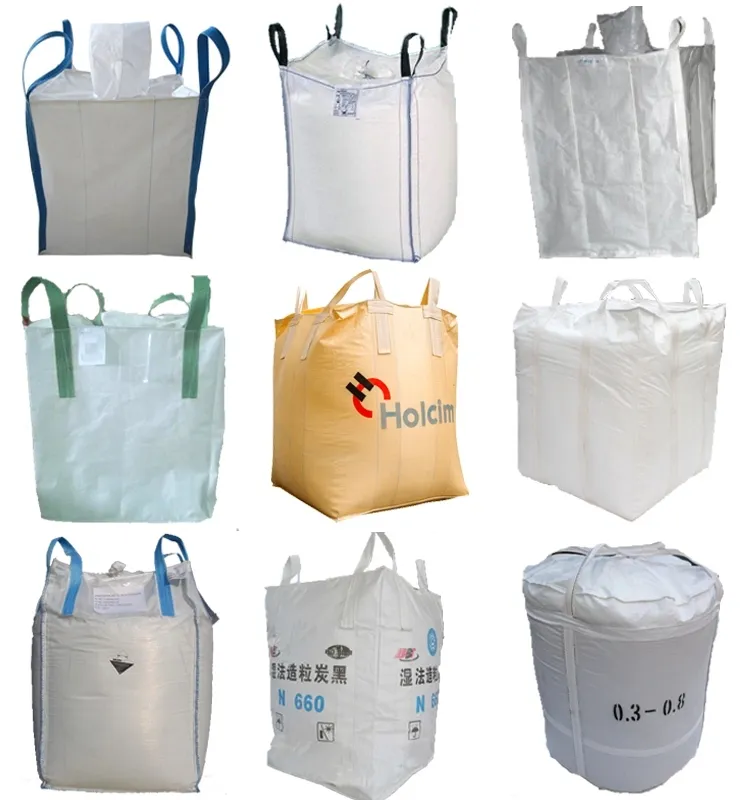 Brc Certified PP Woven Big Bag /Ton Bag /FIBC /Bulk Bag with Baffle /Filling Spout /Discharge Spout