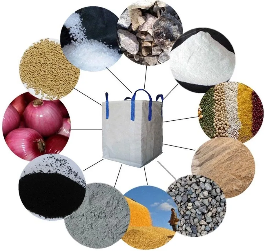 Brc Certified PP Woven Big Bag /Ton Bag /FIBC /Bulk Bag with Baffle /Filling Spout /Discharge Spout