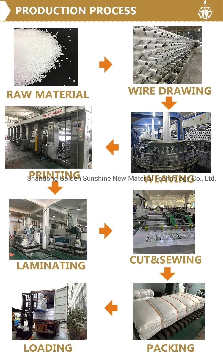 China Flood Sandbags 25kg/50kg PP Woven Plastic Bag