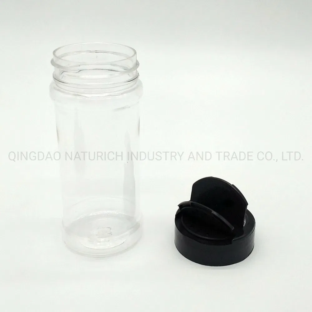 China Supply 8oz/240ml Cheap Seasoning Storage Pepper/Salt 9oz Spice Bottle Pet Plastic Bottle