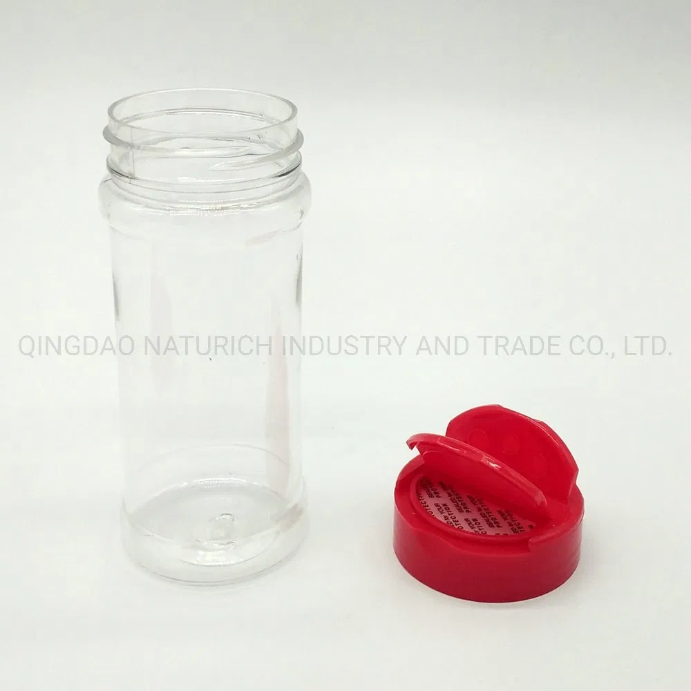 China Supply 8oz/240ml Cheap Seasoning Storage Pepper/Salt 9oz Spice Bottle Pet Plastic Bottle