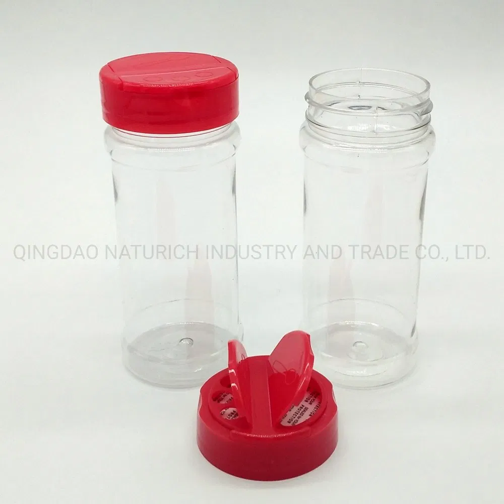China Supply 8oz/240ml Cheap Seasoning Storage Pepper/Salt 9oz Spice Bottle Pet Plastic Bottle