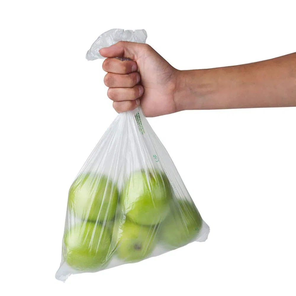 Clear Grocery Food Flat Open Poly Plastic Packing Bag