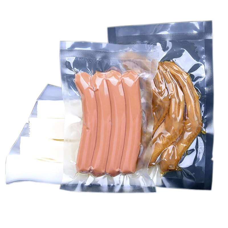 Composite Material Nylon Aluminum Plastic Vacuum Bags Food Packaging Bag Retort Pouches Vacuum Nylon Bags