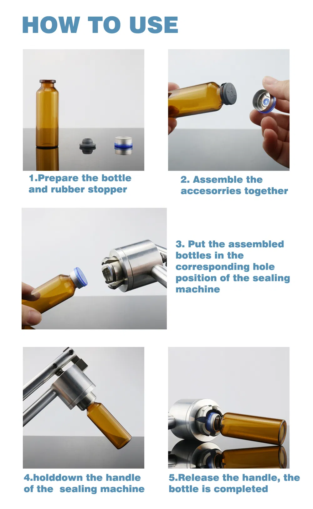 Cosmetic Oil Bottle Capping Machine Flip off Cap Tightened Machine