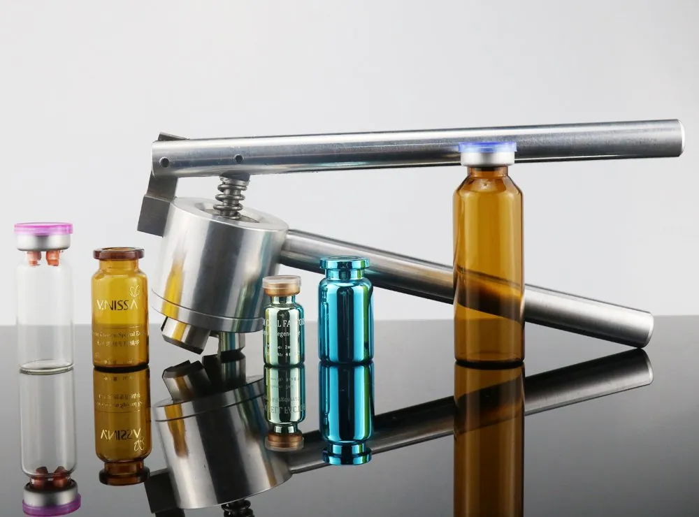 Cosmetic Oil Bottle Capping Machine Flip off Cap Tightened Machine