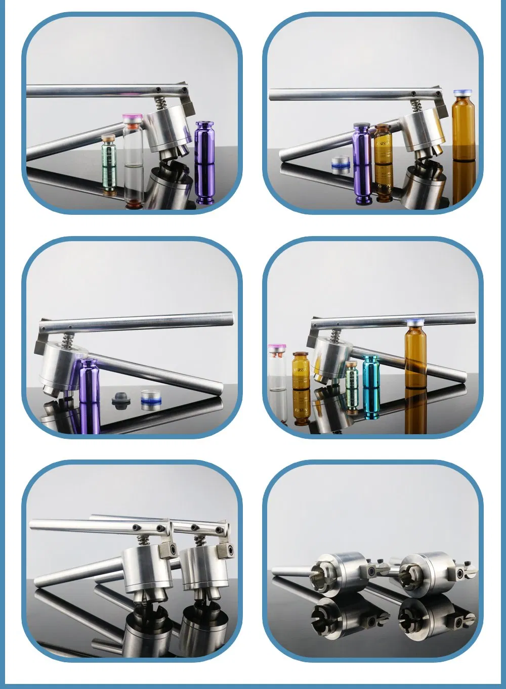 Cosmetic Oil Bottle Capping Machine Flip off Cap Tightened Machine